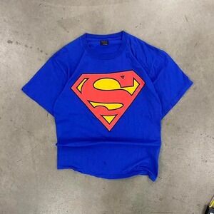 Vintage 1997 Superman Movie Promo Tee Shirt Changes Tag DC Comics Size XL